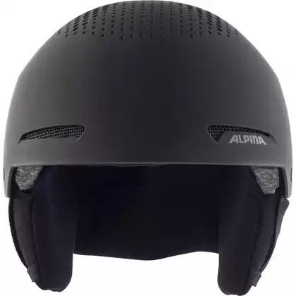 ALPINA ARBER ski/snowboard helmet, black-matt