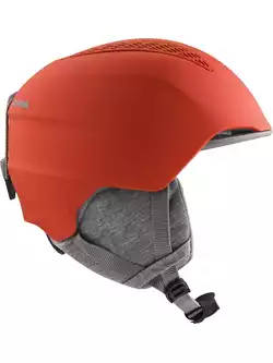 ALPINA GRAND JUNIOR children's ski helmet orange mat