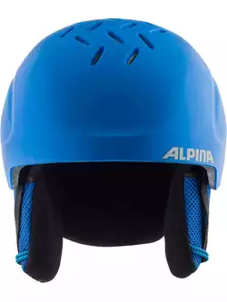 ALPINA PIZI children's ski/snowboard helmet, blue matt