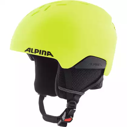 ALPINA PIZI ski/snowboard helmet, neon-yellow matt
