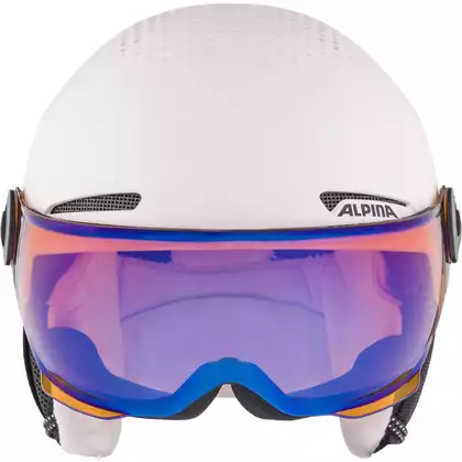 ALPINA ZUPO VISOR Q-LITE 2023 children's ski helmet pink mat