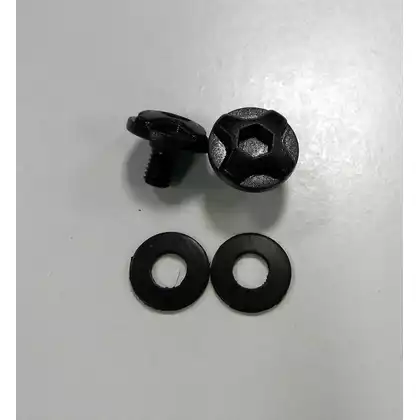 BELL screws for the 4FORTY/HELA visor, black