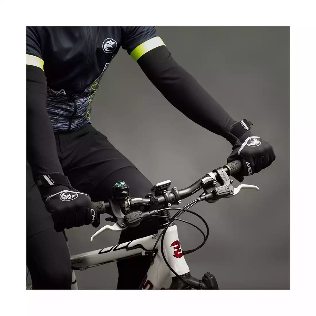 CHIBA PHANTOM lightweight winter cycling gloves black 3150520