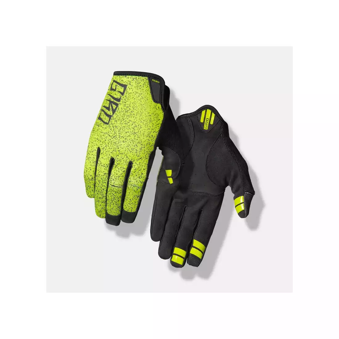 GIRO DND men's cycling gloves green-black