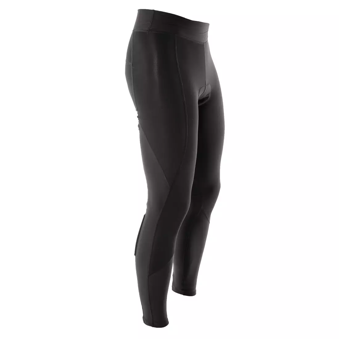 KAYMAQ ELWIN-W1001 Women's insulated cycling trousers without braces, membrane Zero Wind,  black