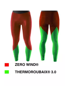 KAYMAQ ELWIN-W1001 Women's insulated cycling trousers without braces, membrane Zero Wind,  black