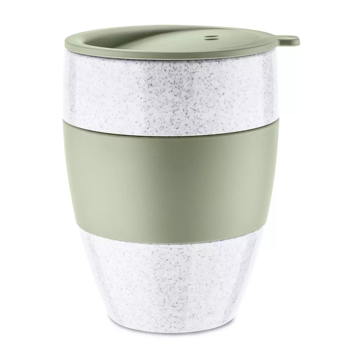 KOZIOL AROMA TO GO 2.0 organic thermal mug 400 ml, green