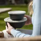 Koziol Connect Box a set of bowls, grey