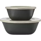 Koziol Connect Box a set of bowls, grey