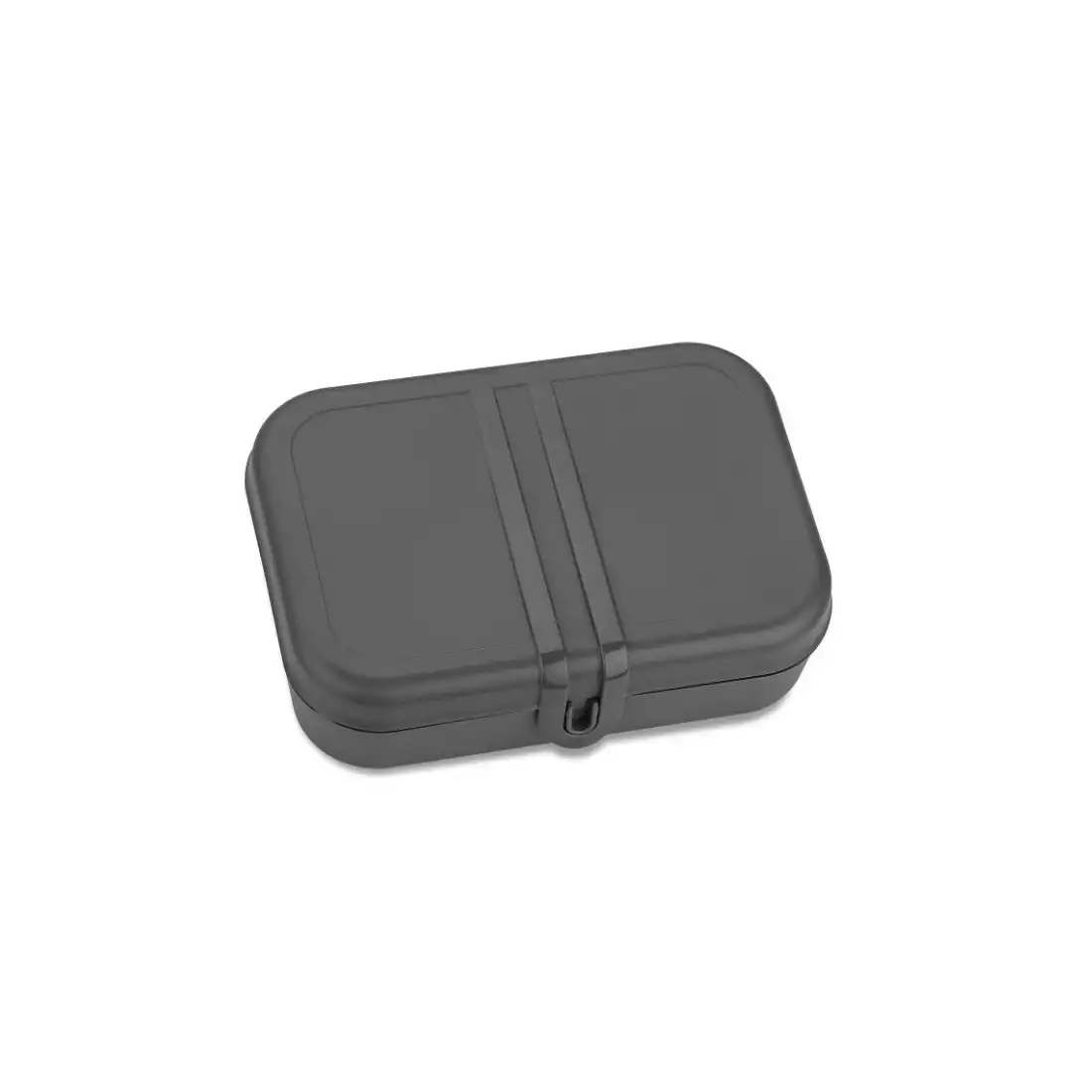 Koziol Pascal L Nature Ash Gre lunchbox with a separator, gray