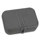 Koziol Pascal L Nature Ash Gre lunchbox with a separator, gray