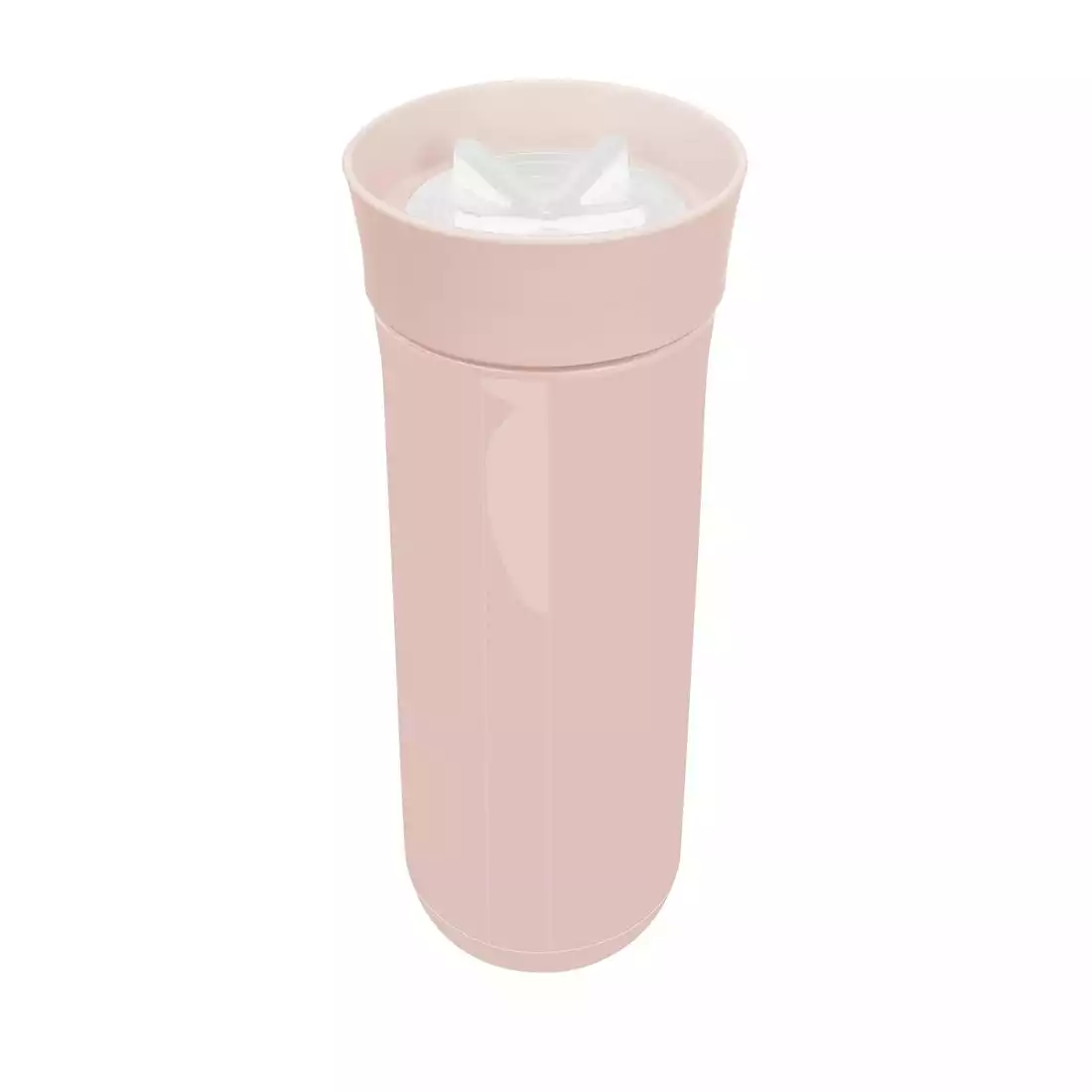 Koziol Safe To Go water bottle - 700 ml, queen pink/white