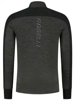 ROGELLI CAMO men's running sweatshirt, khaki-black
