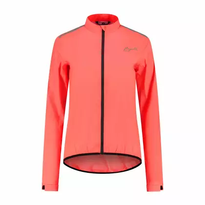 ROGELLI CORE women's bicycle rain jacket coral