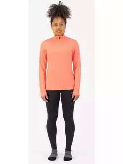 ROGELLI CORE women's running sweatshirt, coral