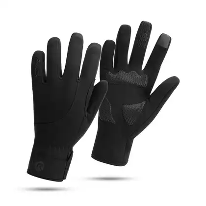 ROGELLI CORE women's winter cycling gloves, black
