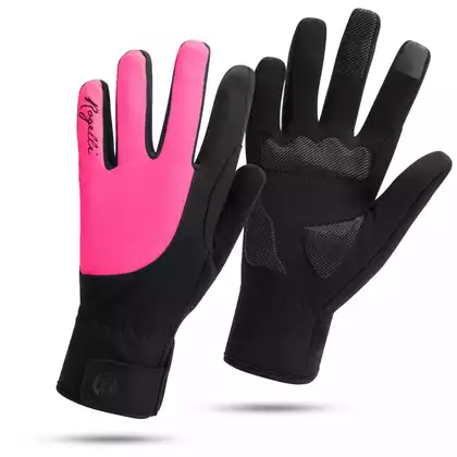 ROGELLI CORE women's winter cycling gloves, pink