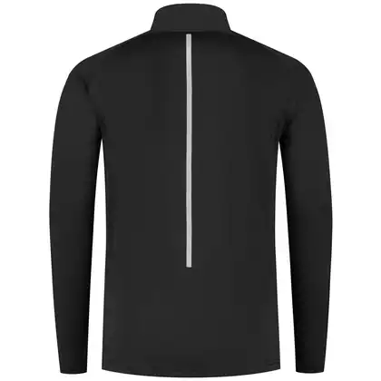 ROGELLI ESSENTIAL WIND BLOCK men's running sweatshirt, black