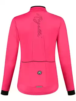 ROGELLI ESSENTIAL women's insulated cycling jacket, pink