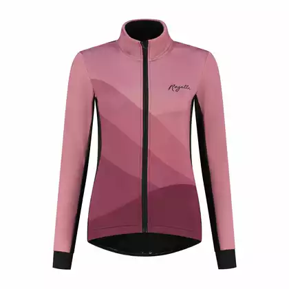 ROGELLI FARAH women's winter cycling jacket, pink
