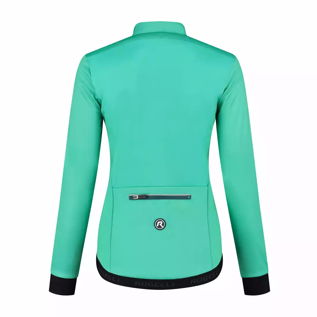 ROGELLI PESARA women's winter cycling jacket, turquoise