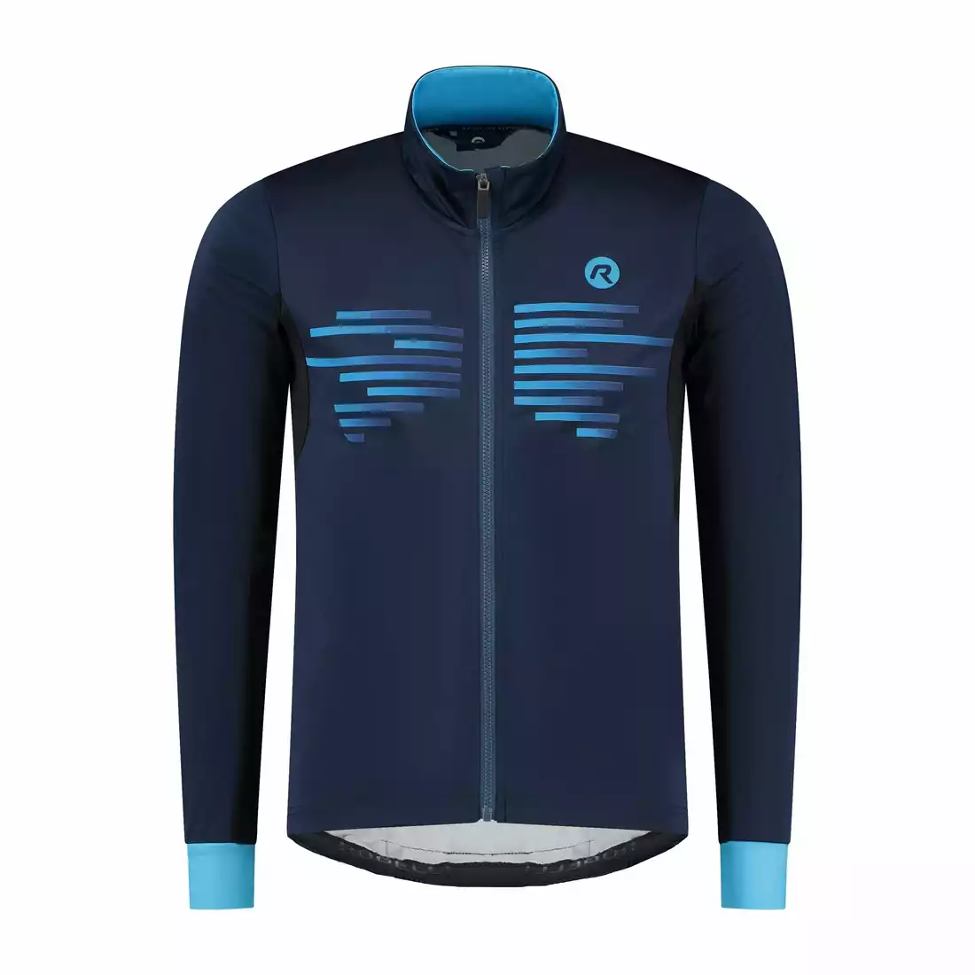 ROGELLI RADIUS men's winter cycling jacket blue