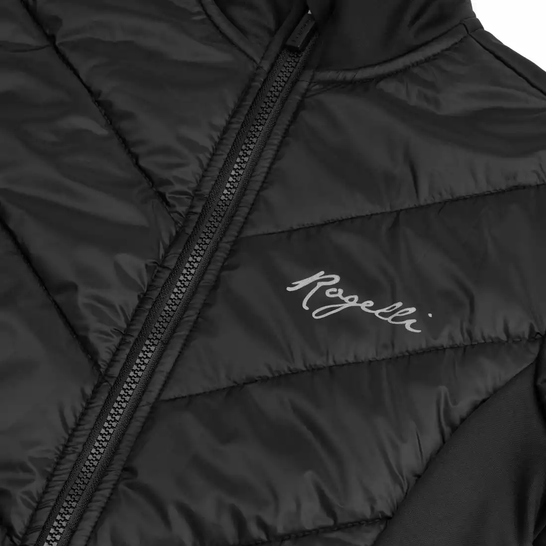 ROGELLI WADDED women's winter cycling jacket, black