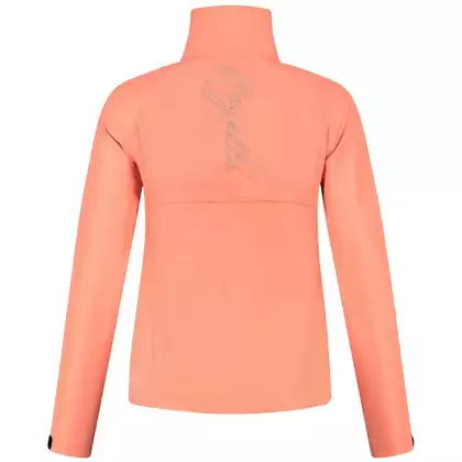 Rogelli CORE women's jacket, windbreaker for running, coral