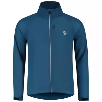 Rogelli CORE men's jacket, windbreaker for running, dark blue