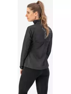 Rogelli CORE women's jacket, windbreaker for running, black