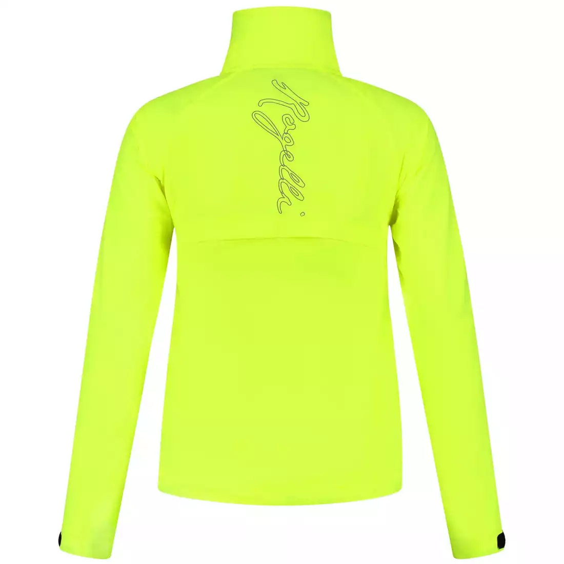 Rogelli CORE women's jacket, windbreaker for running, fluorine