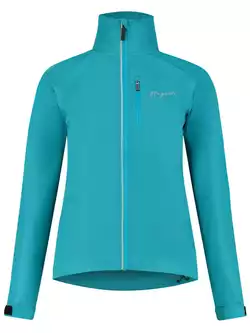 Rogelli CORE women's jacket, windbreaker for running, turquoise