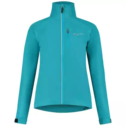 Rogelli CORE women's jacket, windbreaker for running, turquoise