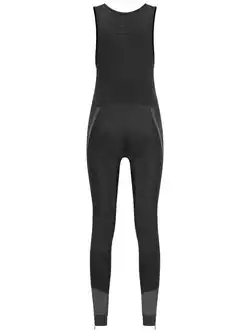 Rogelli DEEP WINTER women's insulated cycling trousers with braces, black
