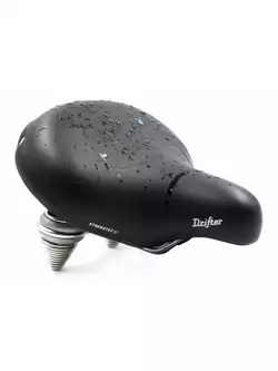 SELLEROYAL DRIFTER STRENGTEX PREMIUM RELAXED bicycle seat 90°, black