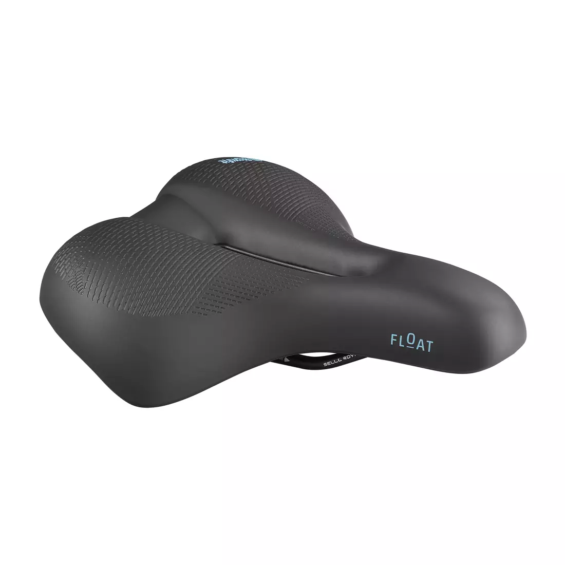SELLEROYAL FLOAT CLASSIC RELAXED bicycle seat 90°, black