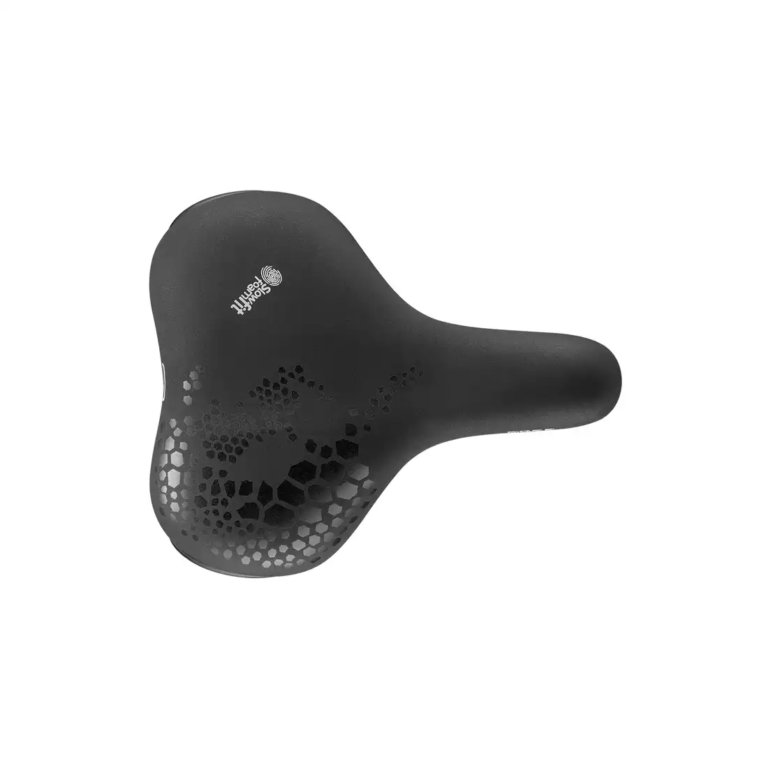 SELLEROYAL FREEWAY FIT CLASSIC RELAXED 90° bicycle seat, black