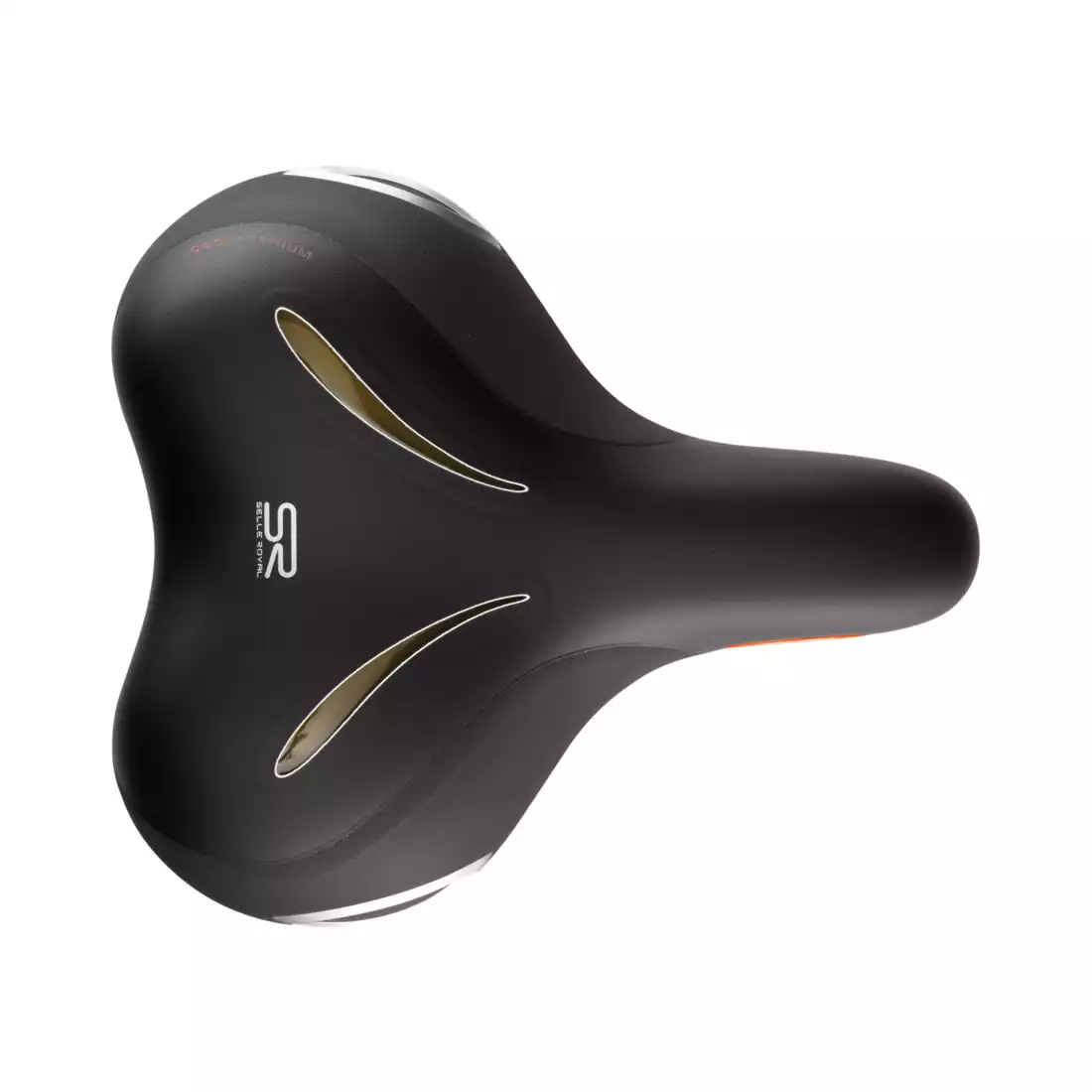 SELLEROYAL LOOKIN RELAXED 90° bicycle seat, black