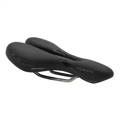 SELLEROYAL RESPIRO SOFT ATHLETIC bicycle seat 45 °, black