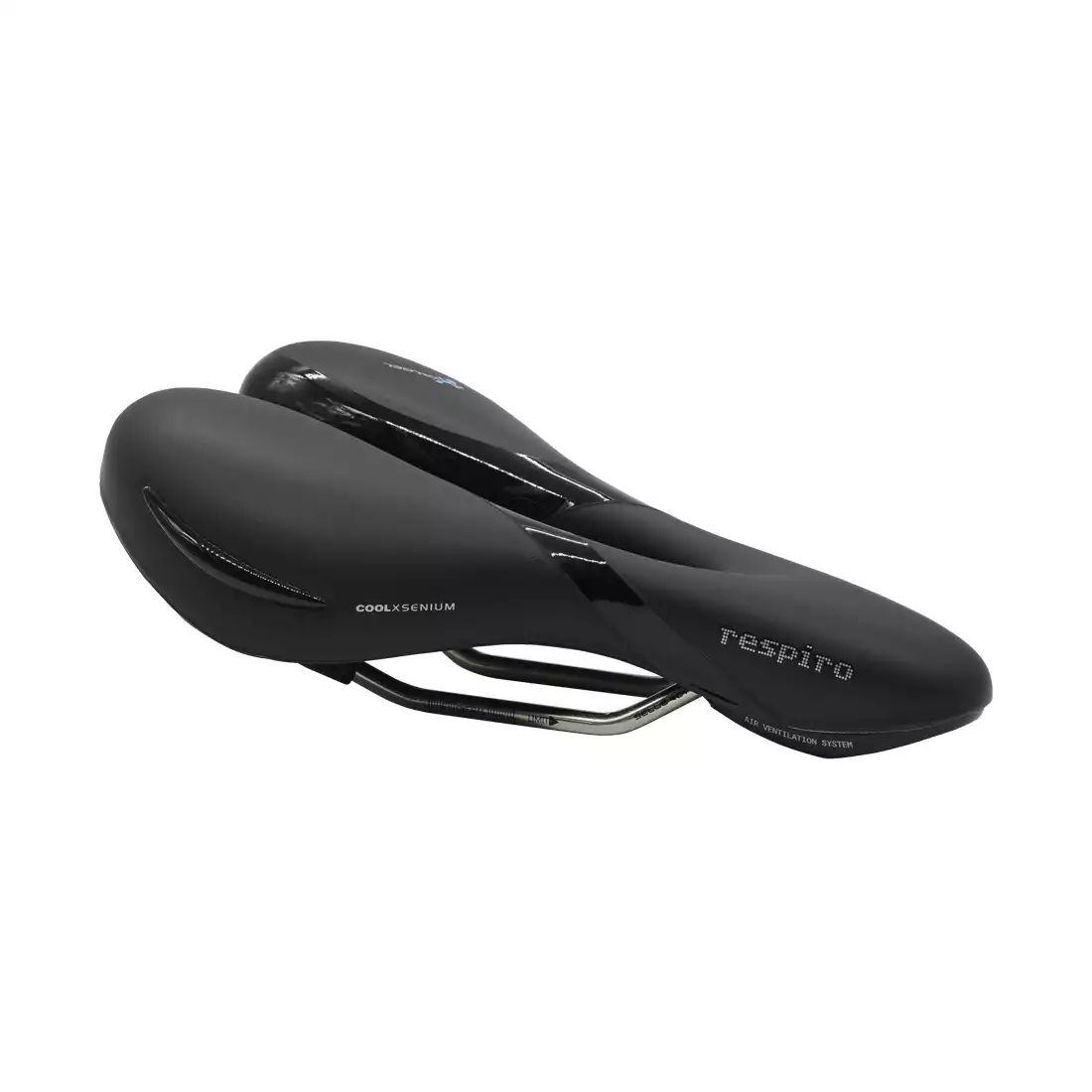 SELLEROYAL RESPIRO SOFT MODERATE bicycle seat 60°, black