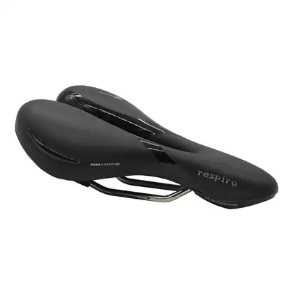 SELLEROYAL RESPIRO SOFT MODERATE bicycle seat 60 °, black