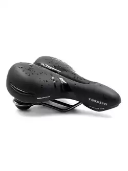 SELLEROYAL RESPIRO SOFT RELAXED 90° bicycle seat, black