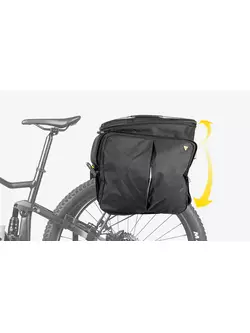 TOPEAK MTX 2.0 E-XPLORER E-bike carrier bag 26l, black