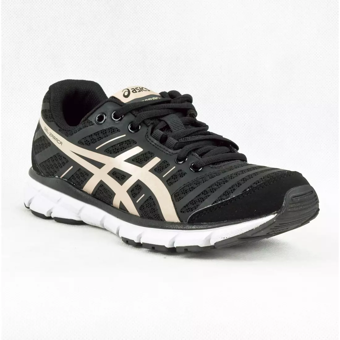 ASICS GEL ZARACA 2 - women's running shoes 9094, color: Black and gold