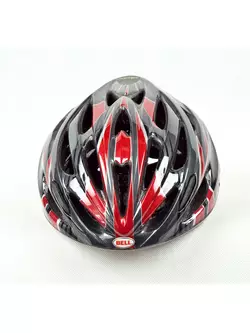 BELL SOLAR - bicycle helmet, black and red