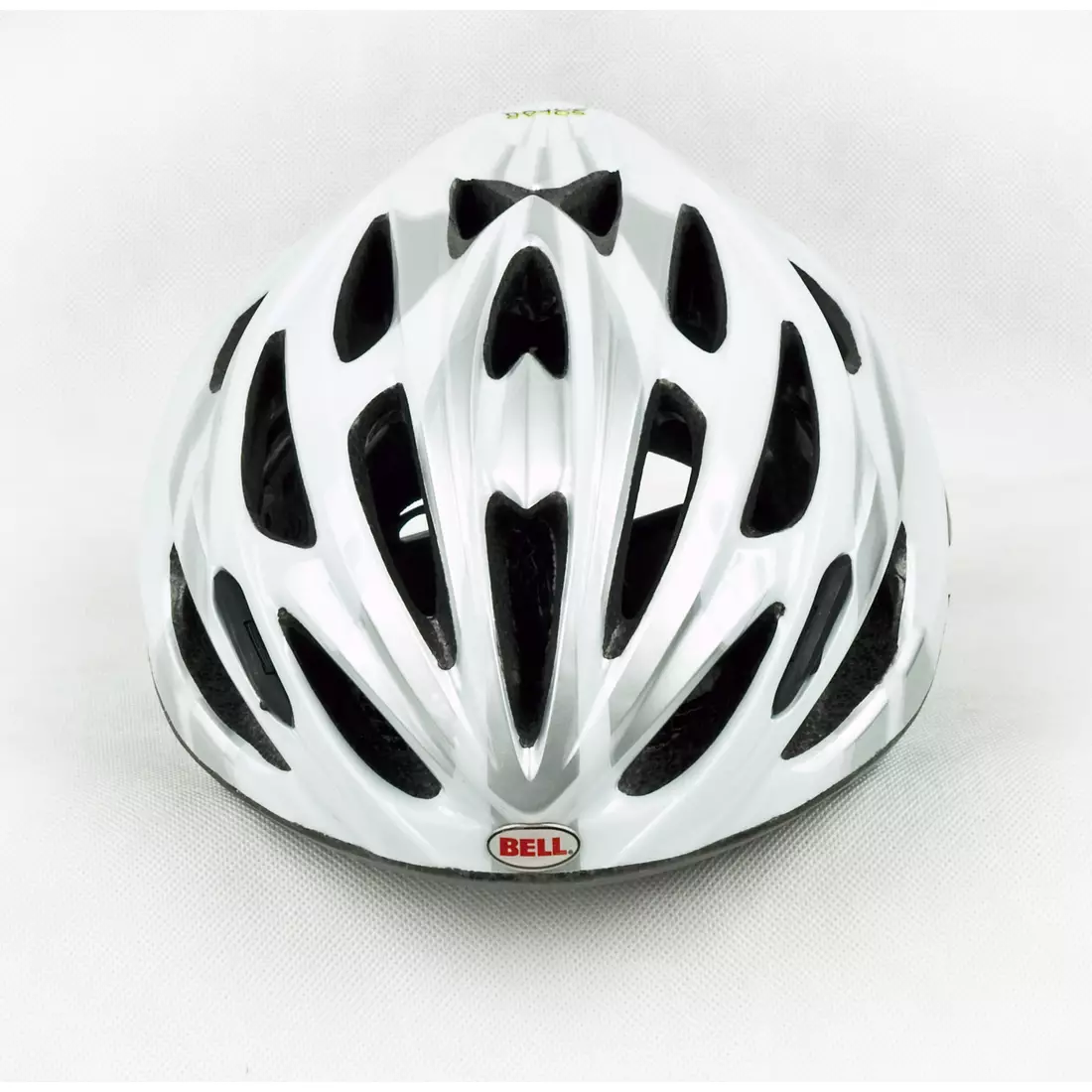 BELL SOLAR - bicycle helmet, white and silver blast