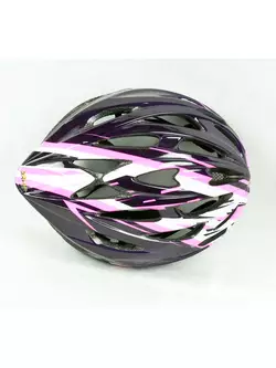 BELL SOLAR - women's bicycle helmet, purple and pink