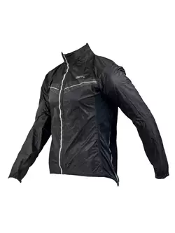 CRAFT ELITE BIKE - rainproof men's cycling jacket 1902576-9900, color: black