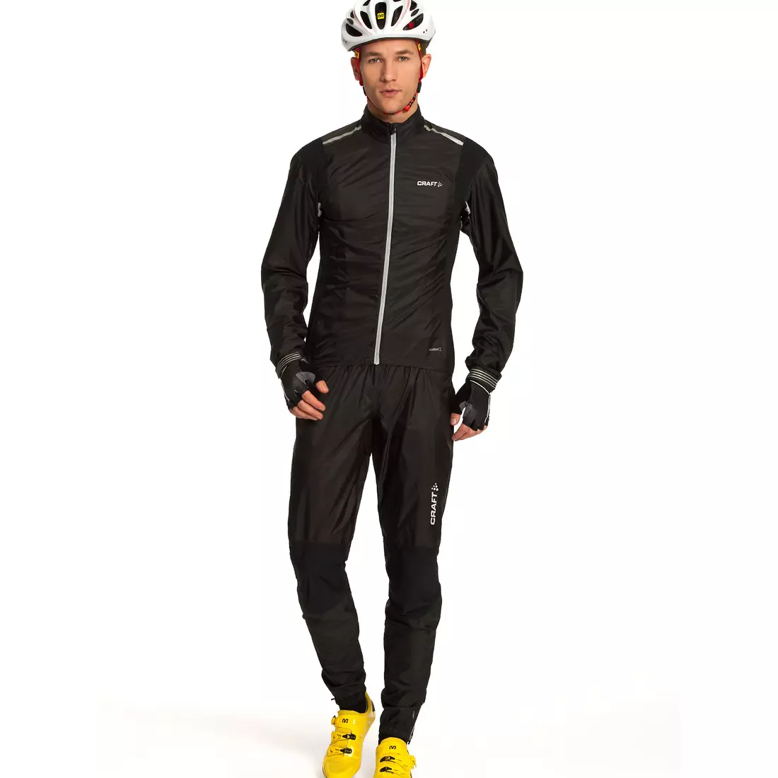 CRAFT PERFORMANCE BIKE - ultralight men's cycling jacket 1902577-9999, color: black