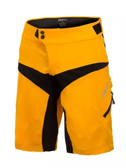 CRAFT Performance Bike Loose Fit men's cycling shorts 1900683-2560, color: orange